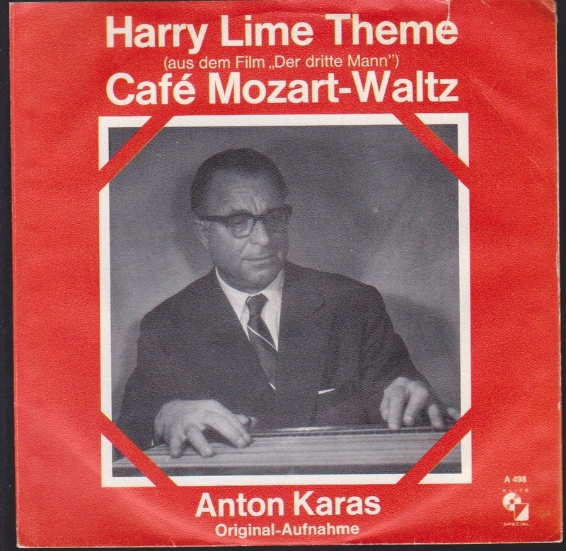 THÈME ANTON KARAS/HARRY LIME (Les trois hommes) », Bande originale, Enlèvement, Comme neuf, 7 inch