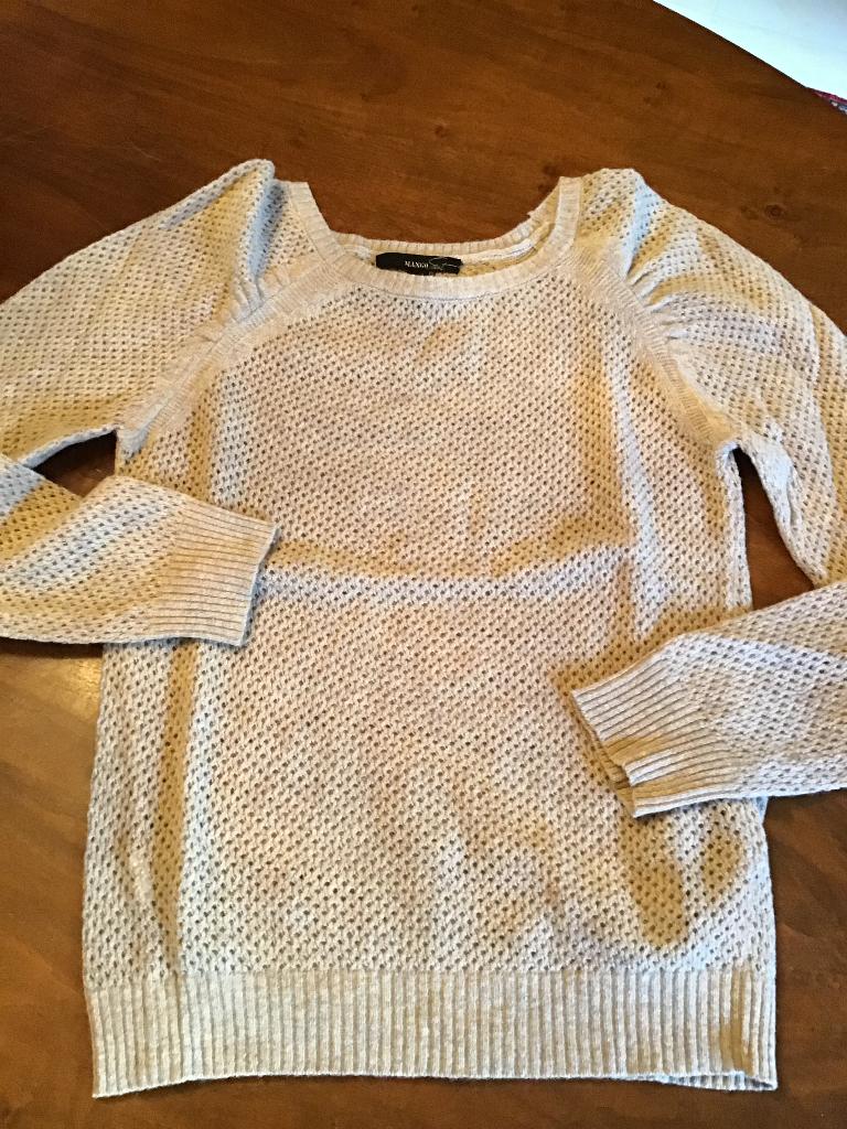 mt 38 beige pull Mango, Kleding | Dames, Ophalen of Verzenden, Zo goed als nieuw, Maat 38/40 (M), Beige