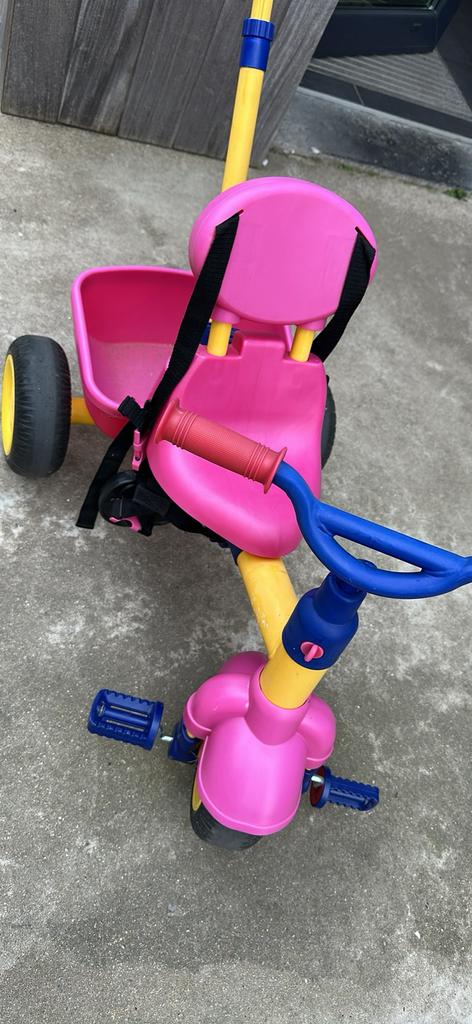 Little Tikes driewieler met hendel, Ophalen, Zo goed als nieuw