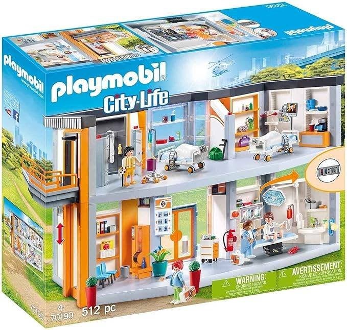 Playmobil 70190 Hôpital aménagé - City Life- L'hôpital, Enfants & Bébés, Jouets | Playmobil, Enlèvement, Comme neuf