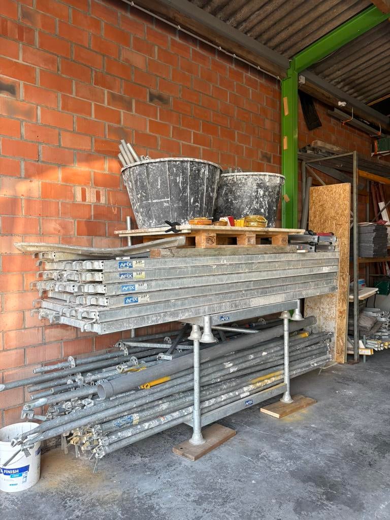 Buitenstelling, Doe-het-zelf en Bouw, Steigers, Gebruikt, Ophalen