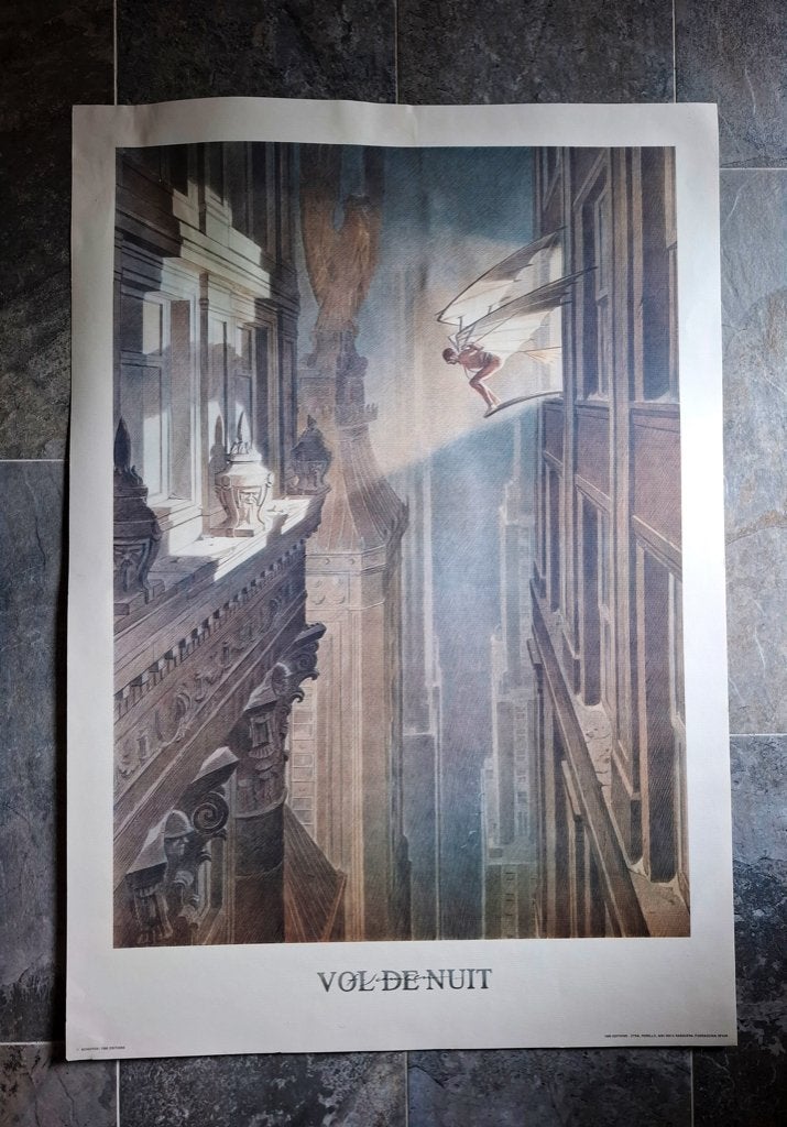 RARE = Schuiten - Vol de nuit, Édition limitée, Enlèvement ou Envoi, Impression offset