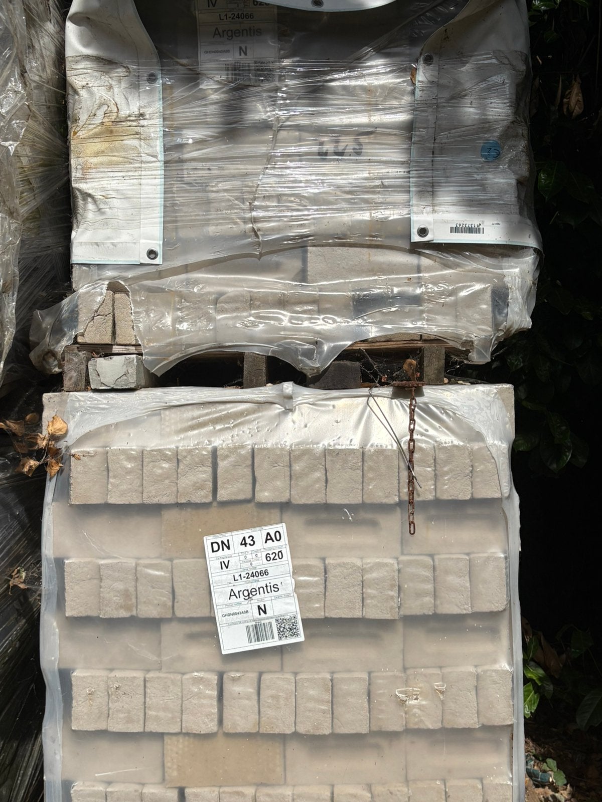 Argentis gevelsteen (2 pallets), Ophalen, Nieuw, Bakstenen