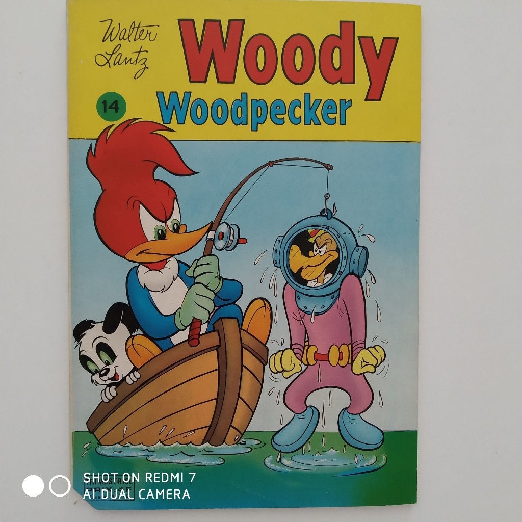 WOODY WOODPECKER 14 (Sagédition) 1977., Enlèvement ou Envoi, Une BD, Utilisé, Walter Lantz