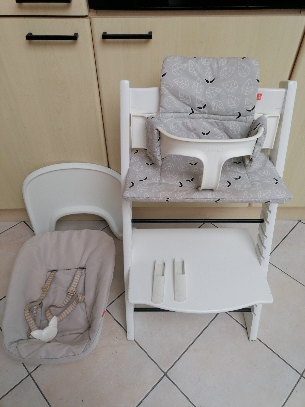 stokke trip trap met accessoires, Enlèvement, Utilisé, Chaise évolutive, Coulissant