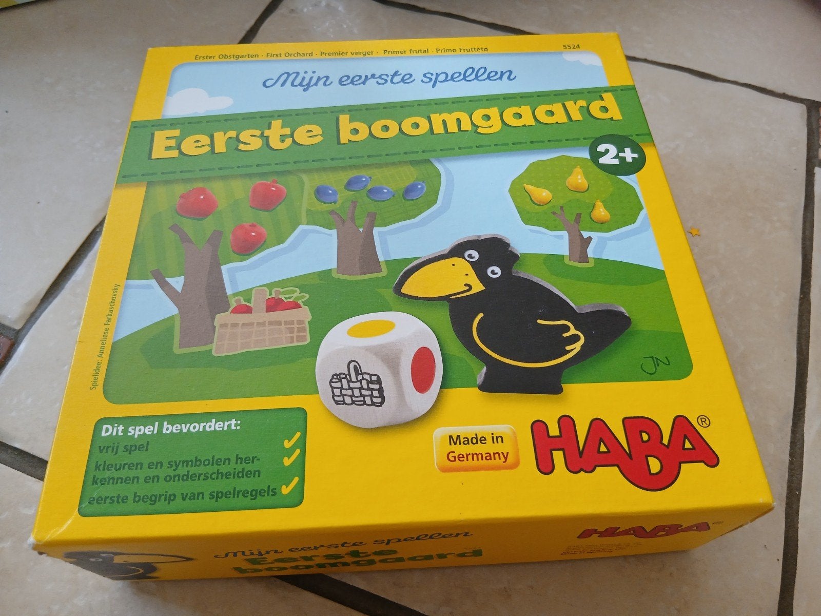 Haba eerste boomgaard 2+, Een of twee spelers, Ophalen, Zo goed als nieuw, Haba