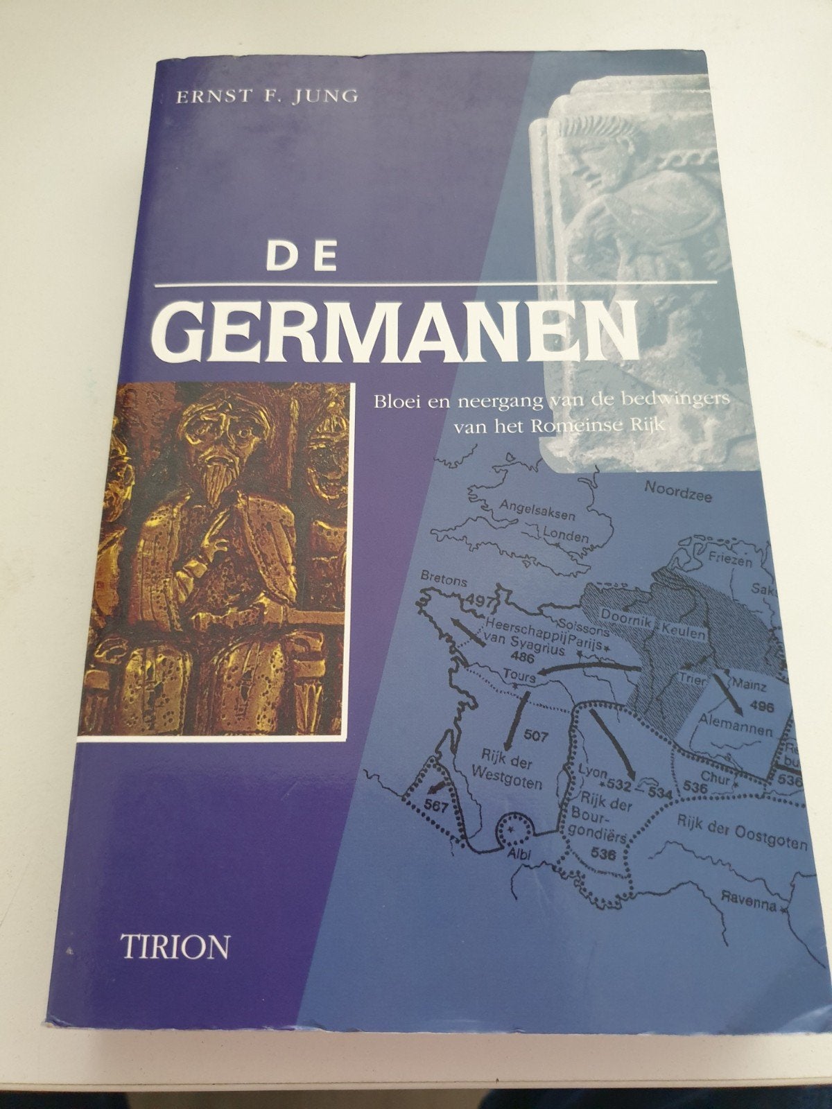 E.F. Jung - De Germanen. TRION uitgave 1979, Boeken, Gelezen, Europa, Ophalen of Verzenden, E.F. Jung