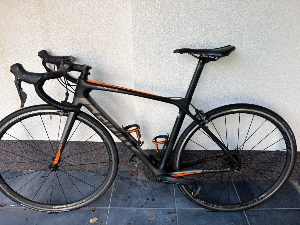 Koersfiets Giant, Fietsen en Brommers, Ophalen, Zo goed als nieuw, Carbon, Giant