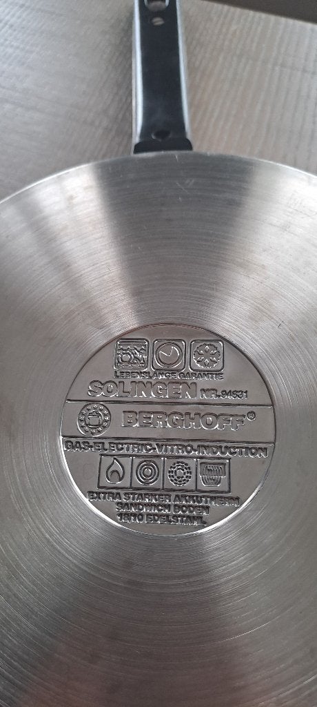 Braadpan Berghoff, Ophalen, Overige materialen, Braadpan, Met handvatten
