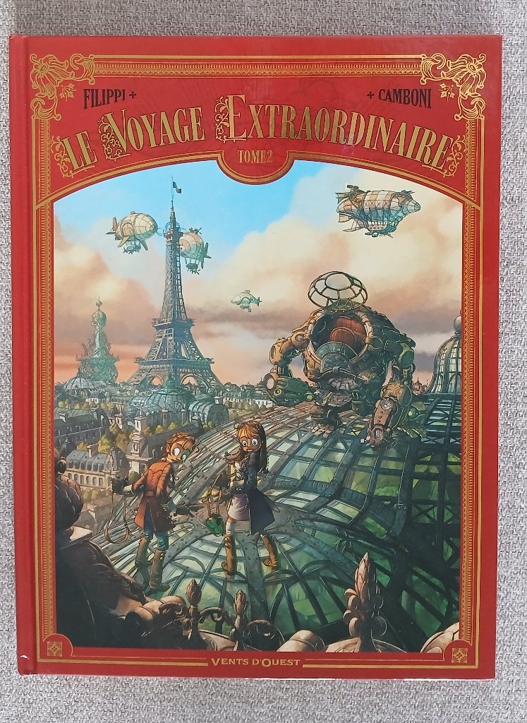 BD Le Voyage Extraordinaire 2 Filippi Camboni, Une BD, Enlèvement ou Envoi, Utilisé