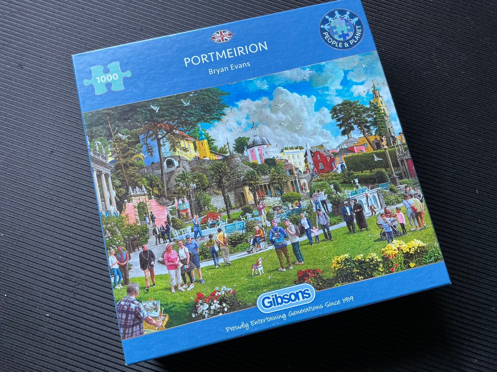 2x Puzzle Gibsons, 1000 stuks, Hobby en Vrije tijd, Ophalen of Verzenden, Zo goed als nieuw