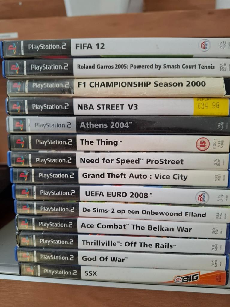 PlayStation 2 (PS2) games, Enlèvement ou Envoi