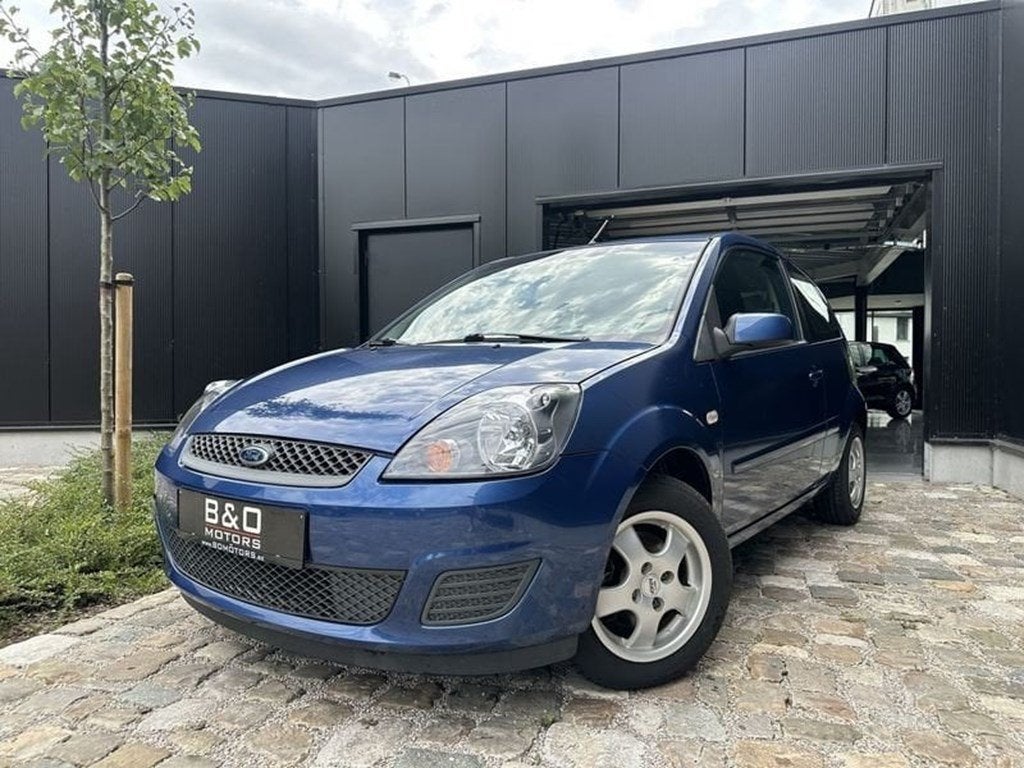 Ford Fiesta Fiesta 1.4 Style,AIRCO,ALU, ,80pk LEZ ok, GARAN, Auto's, Blauw, Bedrijf, Blauw, Euro 4