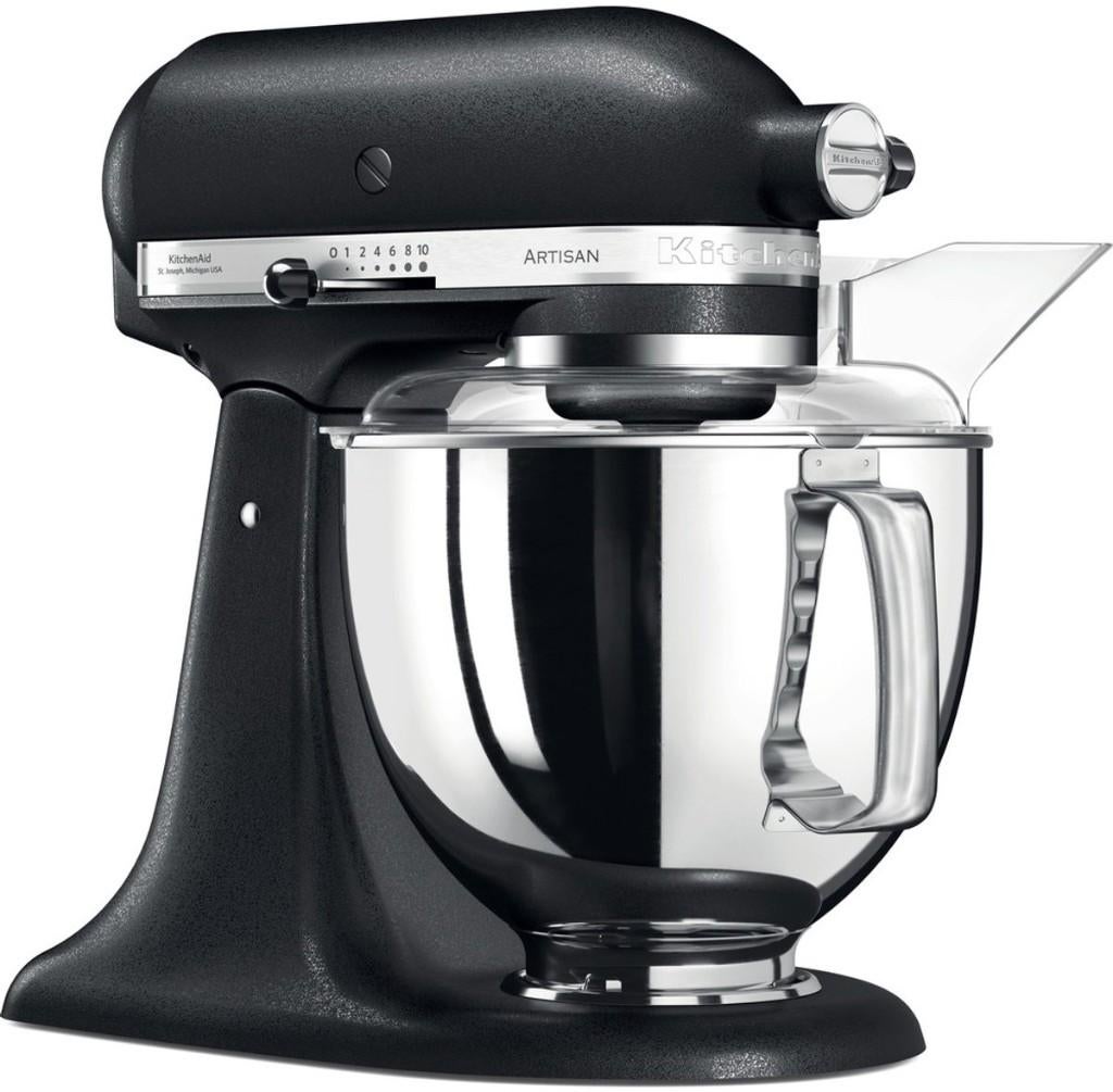 KEUKENROBOT KITCHENAID ARTISAN PREMIUM 4,8 L - VULKAANZWART, Elektronische apparatuur, Keukenmixers, Nieuw, 4 liter of meer, 3 snelheden of meer