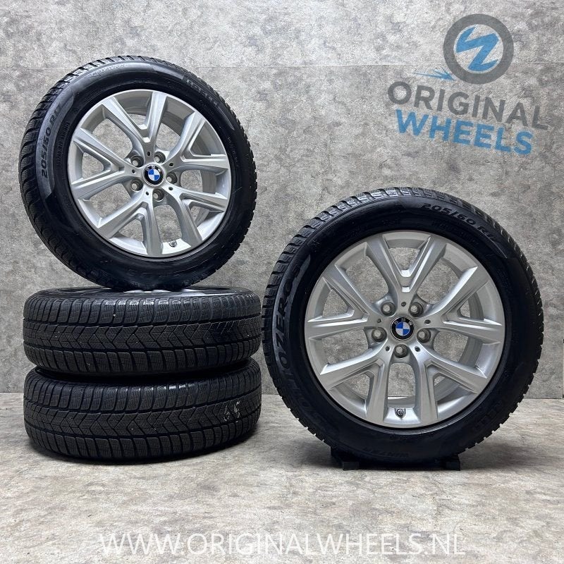 17 inch originele velgen + winterbanden BMW X1 F48 X2 F39 st, Autos : Pièces & Accessoires, Pneus et Jantes, Pneus hiver, -, 205 mm