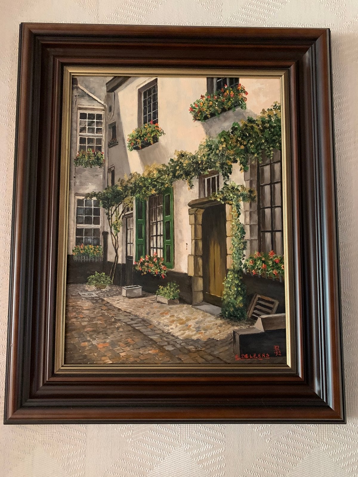 Schildery.  Is in Antwerpen Vlaaikensgang, Enlèvement
