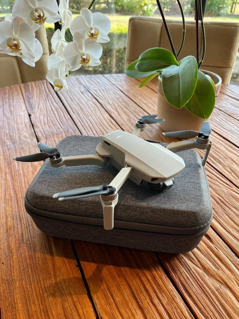 DJI Mavic Mini Fly More Combo – Complete set, Audio, Tv en Foto, Ophalen, Zo goed als nieuw, DJI, Professionele drone