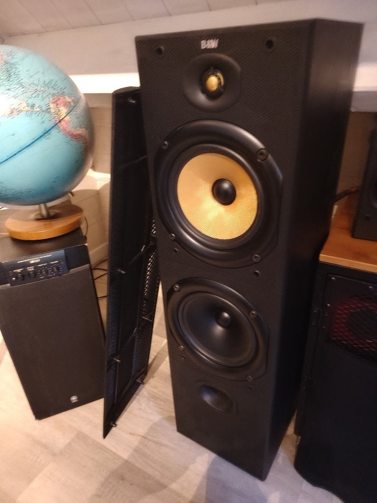 B&W 603 601 CC6, TV, Hi-fi & Vidéo, Enceintes, Enlèvement, Comme neuf, 120 à 150 watts, Bowers & Wilkins (B&W)