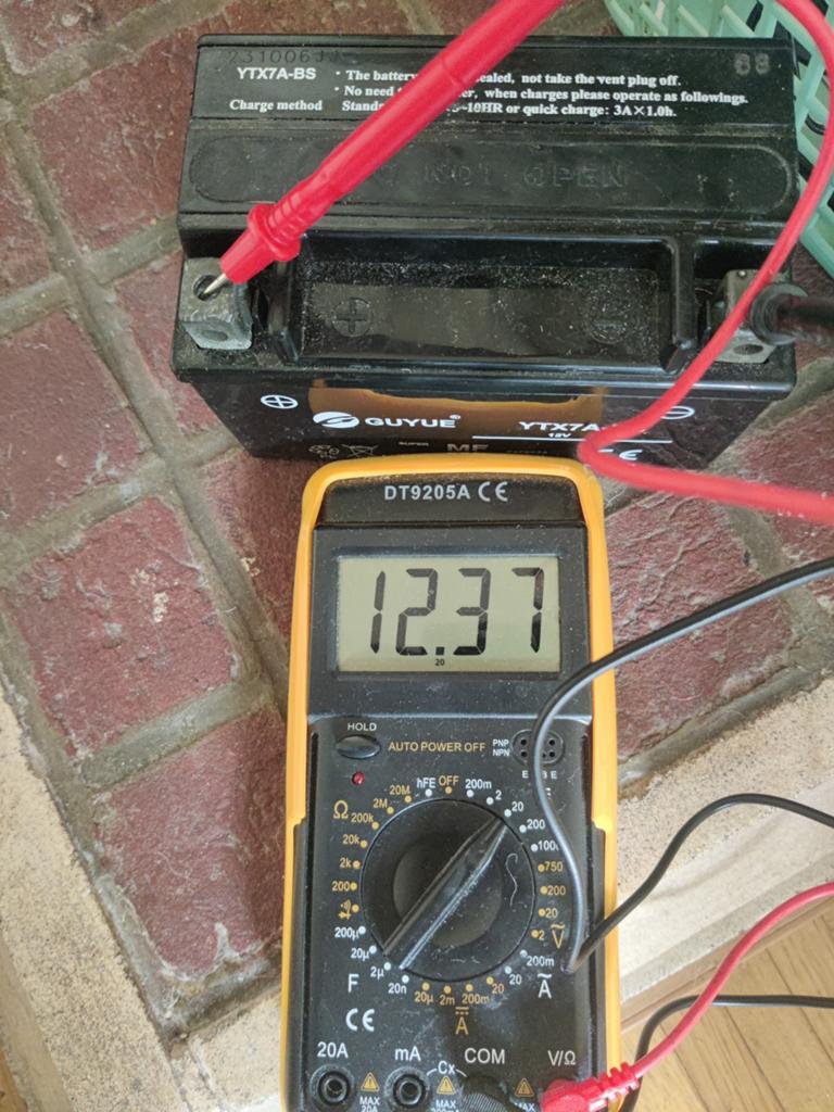 12 volt scooteraccu in perfecte staat, Fietsen en Brommers