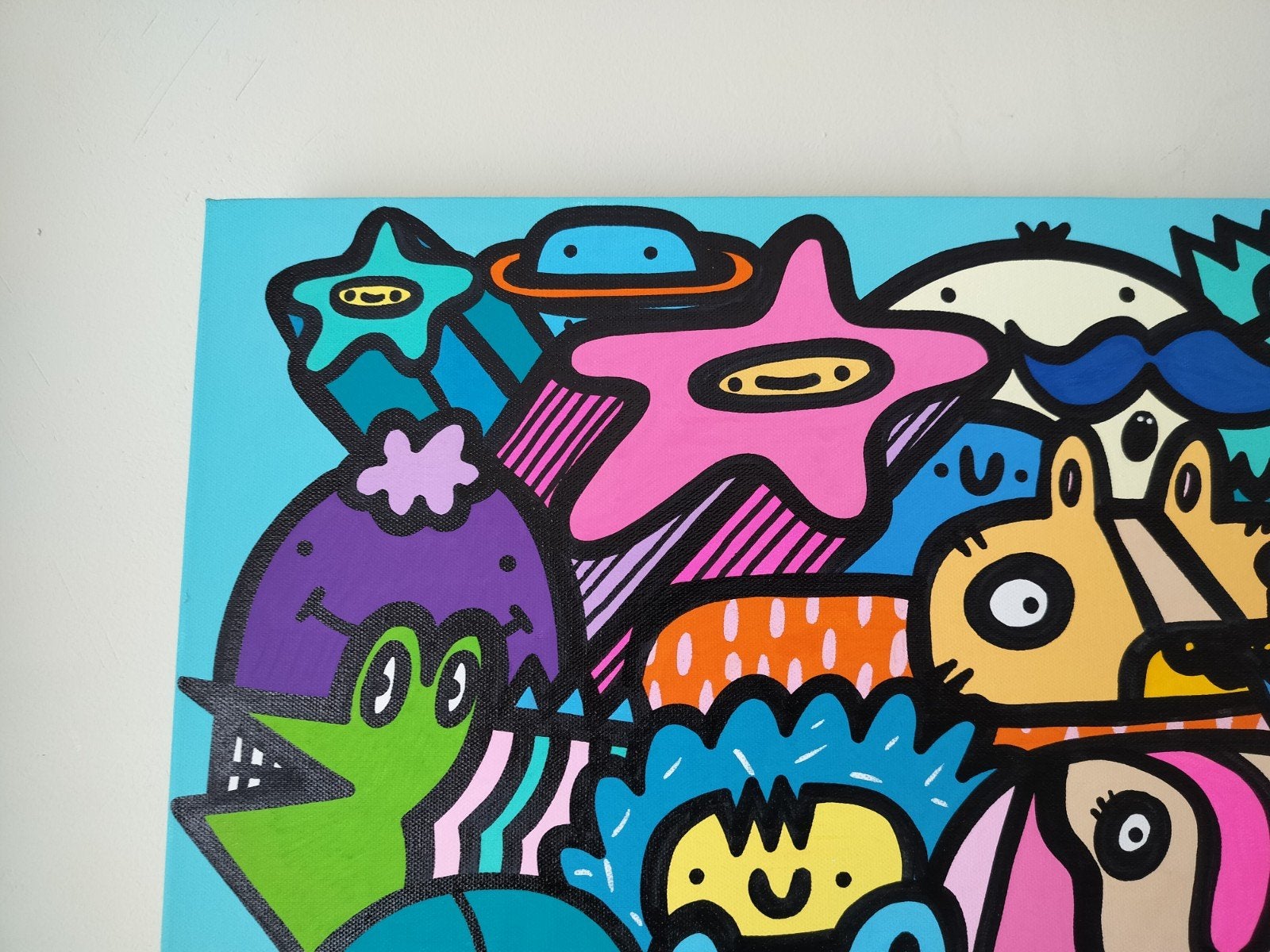 KEV MUNDAY STREETART, Gesigneerd, Ophalen