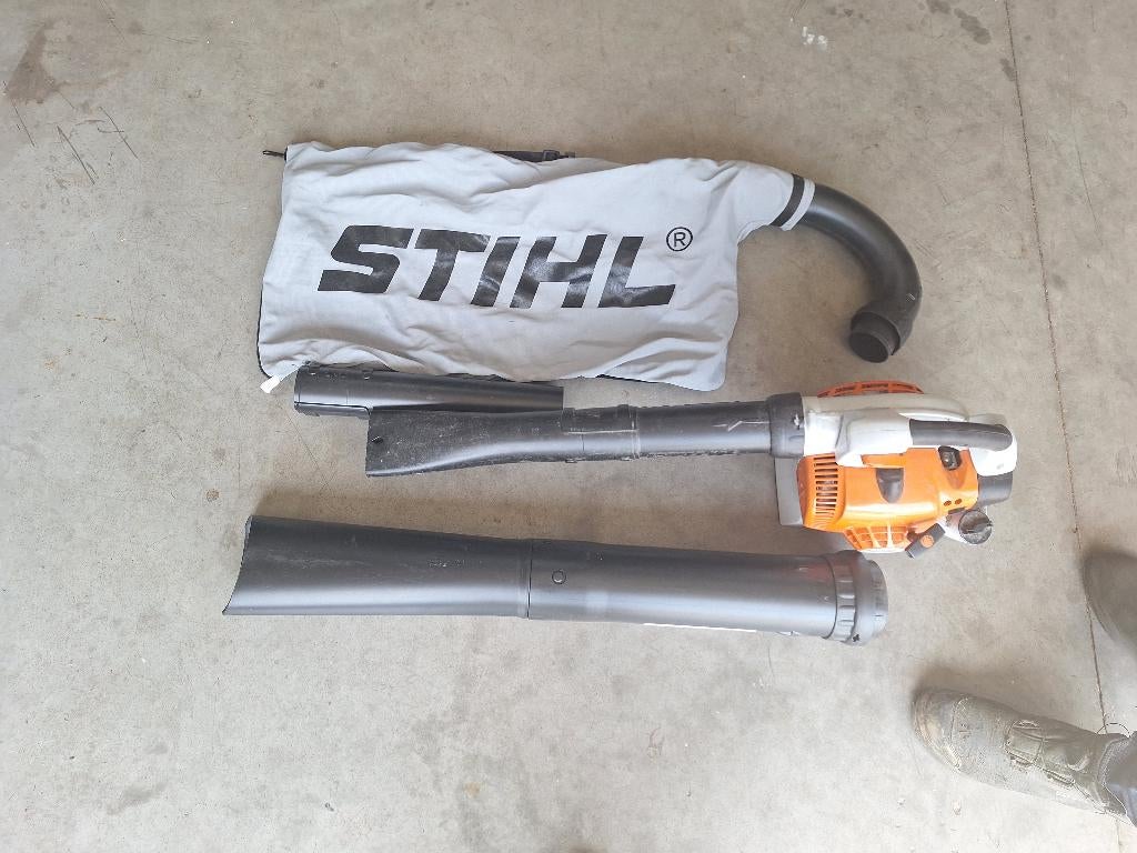 Bladblazer, Ophalen, Stihl, Met zuigfunctie, Handgedragen