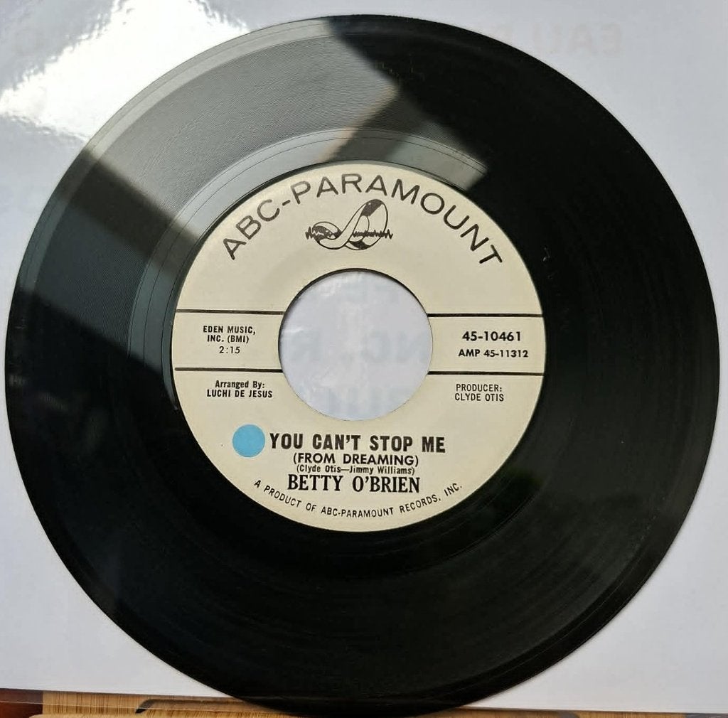 Popcorn Groove / Betty O’Brien - You Can’t Stop Me, CD & DVD, Vinyles | R&B & Soul, Enlèvement ou Envoi, 7 inch, Utilisé, Pressage original