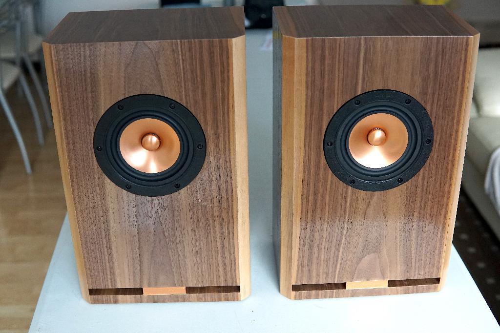 Fullrange Luidsprekers Mar-Ken10.3(Golden Ratio), Notenhout, Audio, Tv en Foto, Ophalen, Nieuw, Minder dan 60 watt, Overige merken