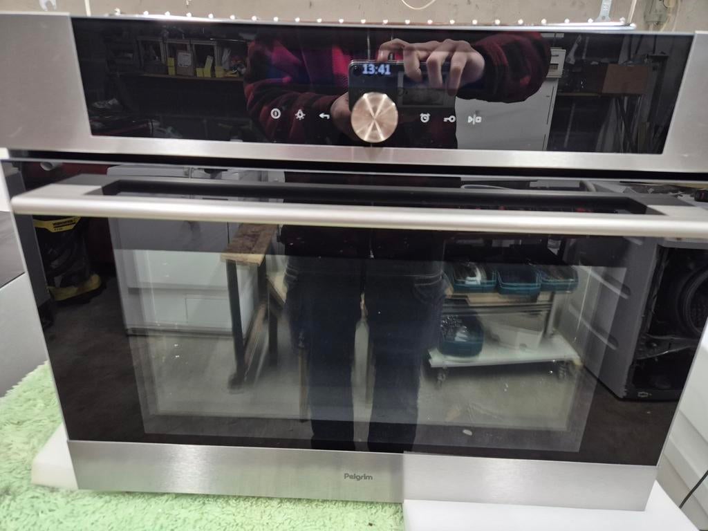 Pelgrim oven, Elektronische apparatuur, Microgolfovens, Gebruikt, Inbouw, 45 tot 60 cm, Grill, Hete lucht, Oven, Ophalen
