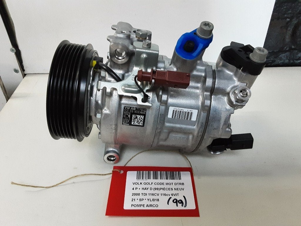COMPRESSEUR CLIMATISATION Golf VIII (CD1) (3Q0816803D), Volkswagen, Volkswagen AG, Utilisé, Kundenbetreuung@volkswagen.de