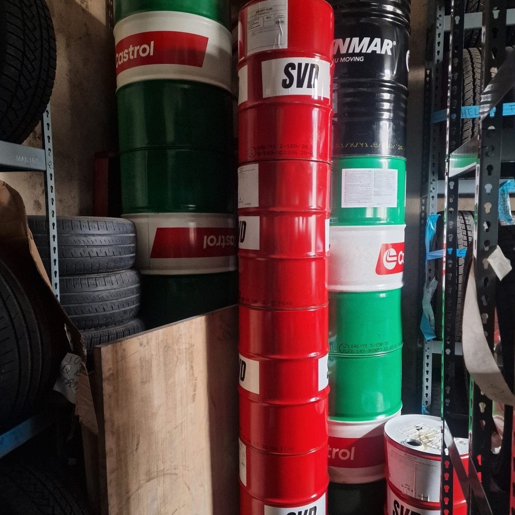 Olie vaten 200L & 60L, Ophalen, Gebruikt
