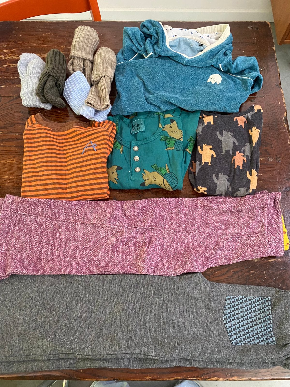Pakket kledij albakids - filou - Lottiekids - joha, Kinderen en Baby's, Ophalen, Gebruikt, Jongen of Meisje, Overige typen