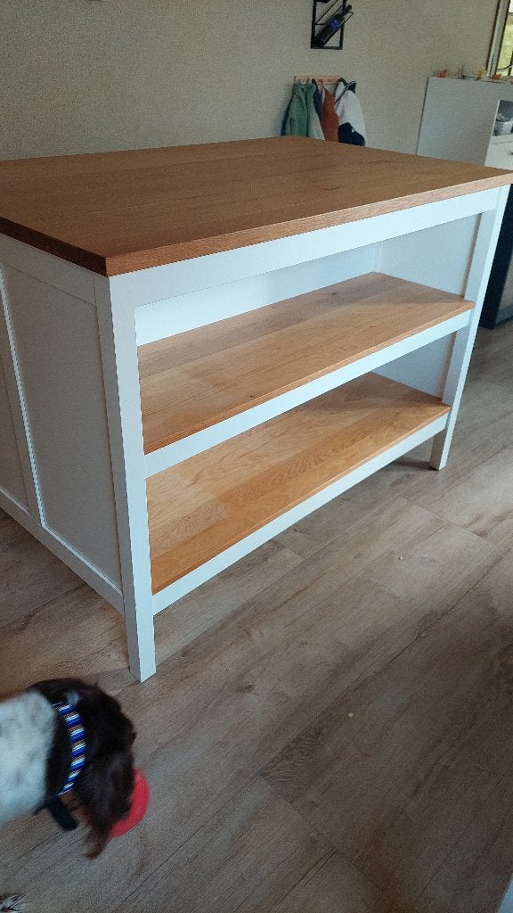Kookeiland Ikea, Enlèvement, Utilisé, Blanc