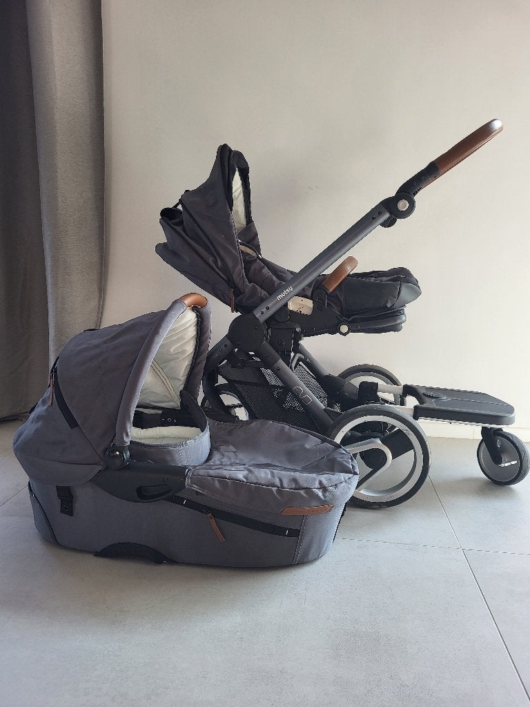 Mutsy EVO, Ophalen, Gebruikt, Combiwagen, Met reiswieg