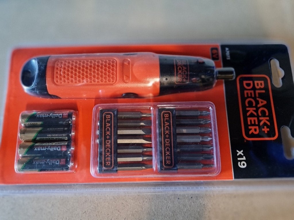 Schroevendraaier op batterijen Black & Decker, Enlèvement ou Envoi, Neuf