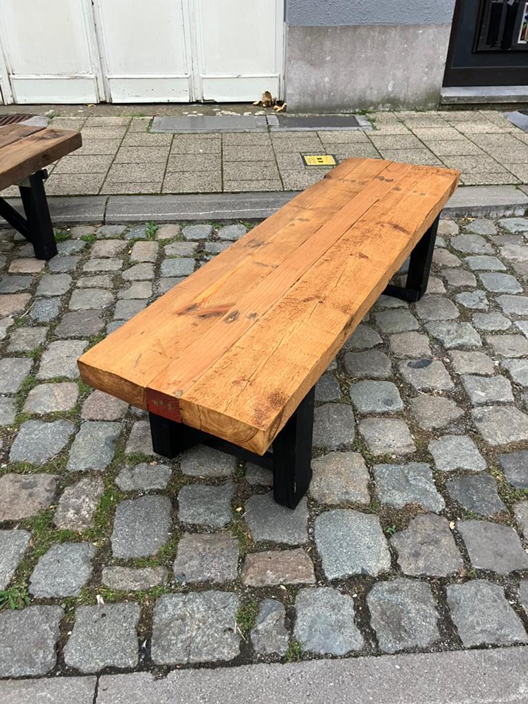 Stevige Bank, altijd binnen gestaan(!), Tuin en Terras, Tuintafels, Ophalen, Zo goed als nieuw