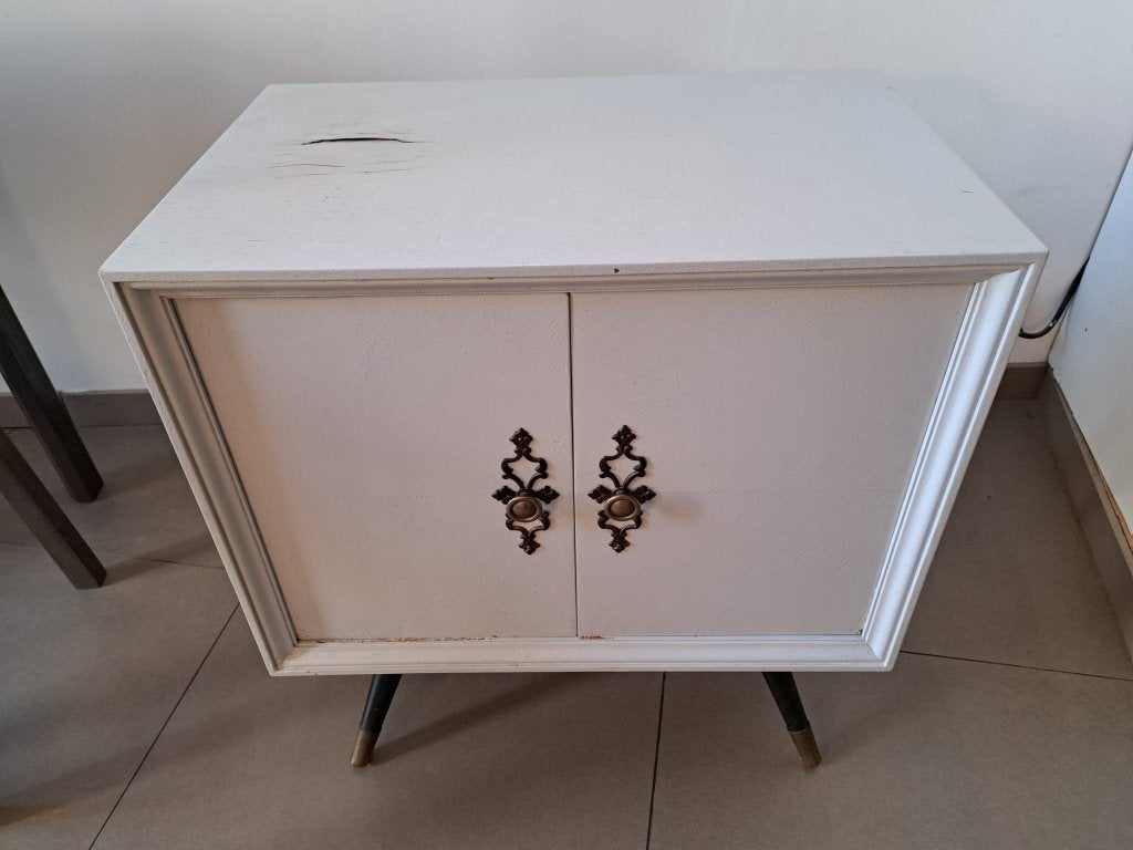 Vintage kastje, Ophalen, Gebruikt, 50 tot 100 cm, Overige houtsoorten