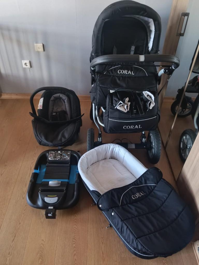 Kinderwagen buggy, maxi-cosi, Luchtbanden, Zo goed als nieuw, Ophalen, Kinderwagen