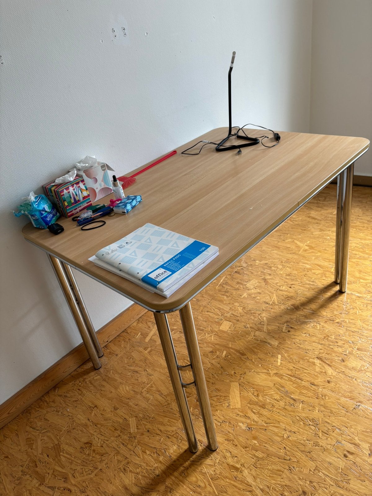Keukentafel beuk, Ophalen, Gebruikt, Vier personen, 100 tot 150 cm