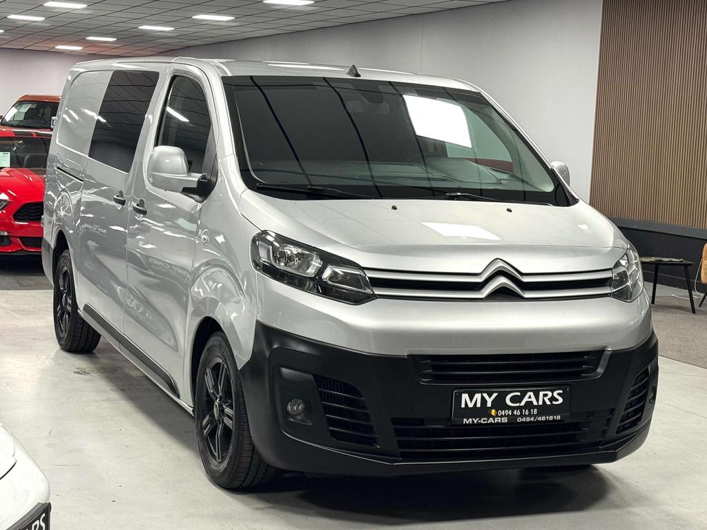 Citroën Jumpy 2.0 HDi 6-Places Double Cabine Long Full Opti, Argent ou Gris, Achat, Euro 6, Entreprise