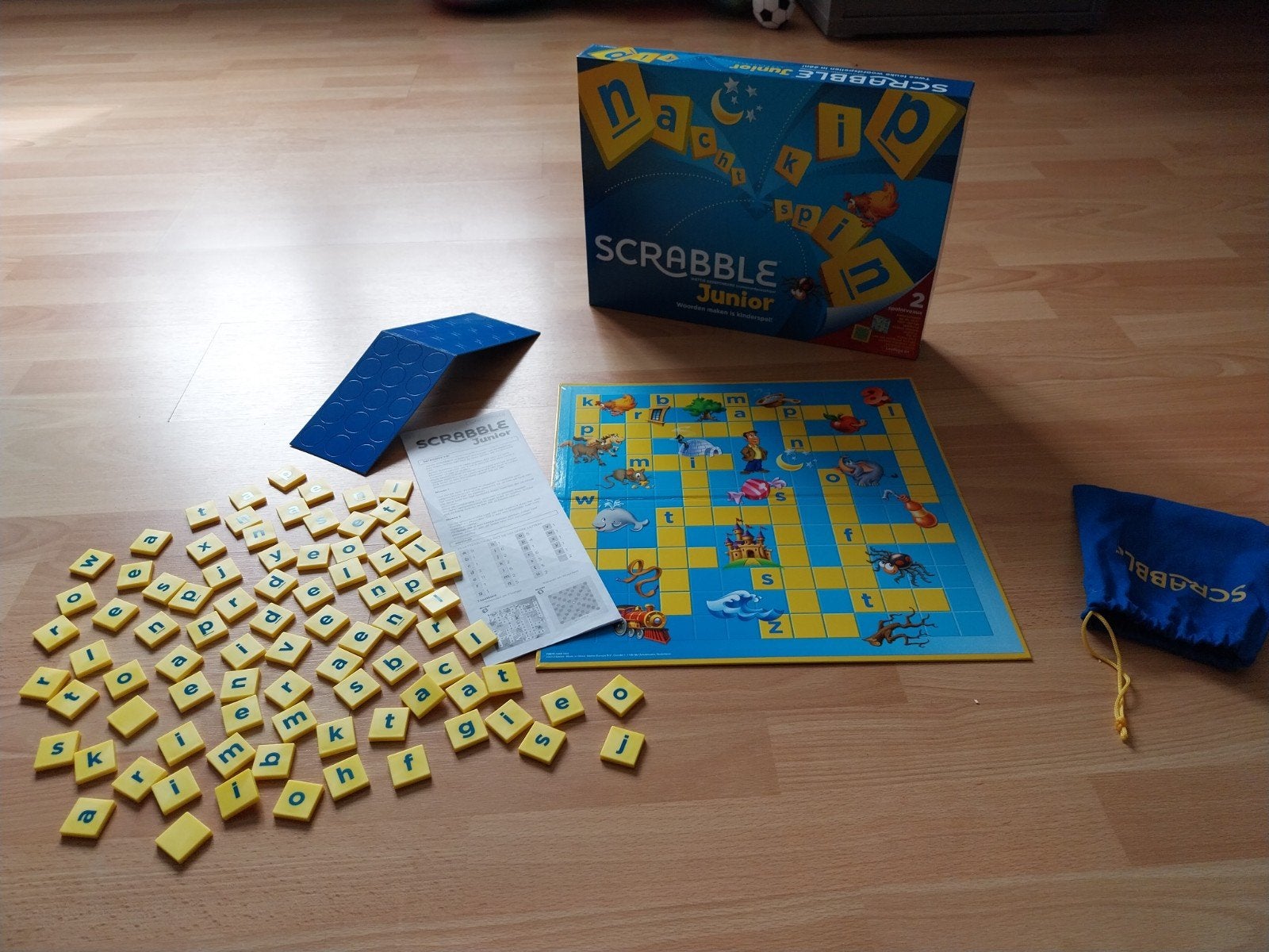 scrabble junior, Enlèvement, Comme neuf