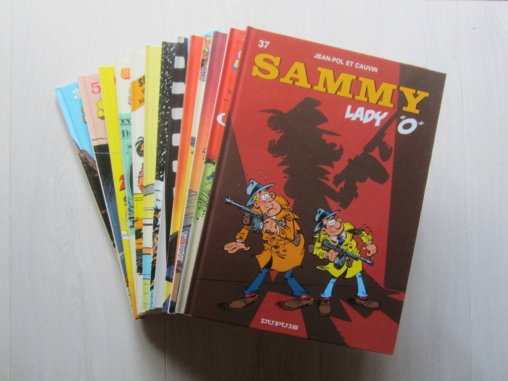 Sammy - cartonnées - Rééd : 4,00Eur ; E.O. : 4,50Eur., Livres, Plusieurs BD, Enlèvement ou Envoi, Comme neuf, Berck / Cauvin