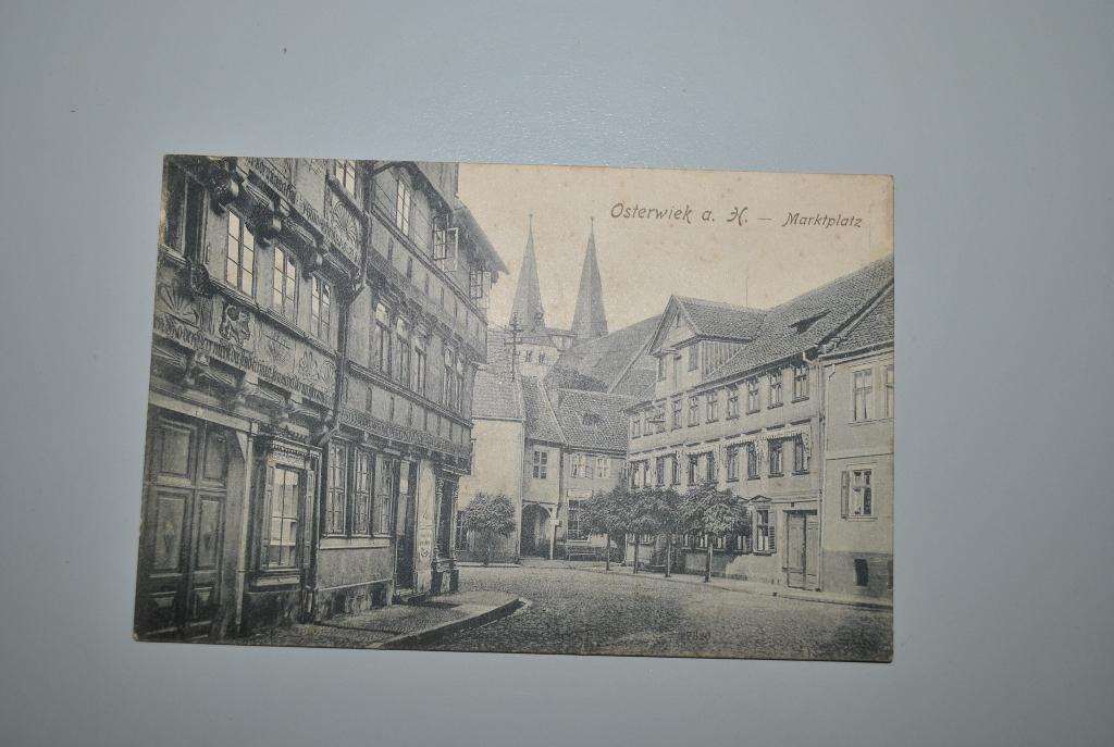 Allemagne Carte postale ancienne Osterwiek/Marktplatz, Enlèvement ou Envoi, Allemagne