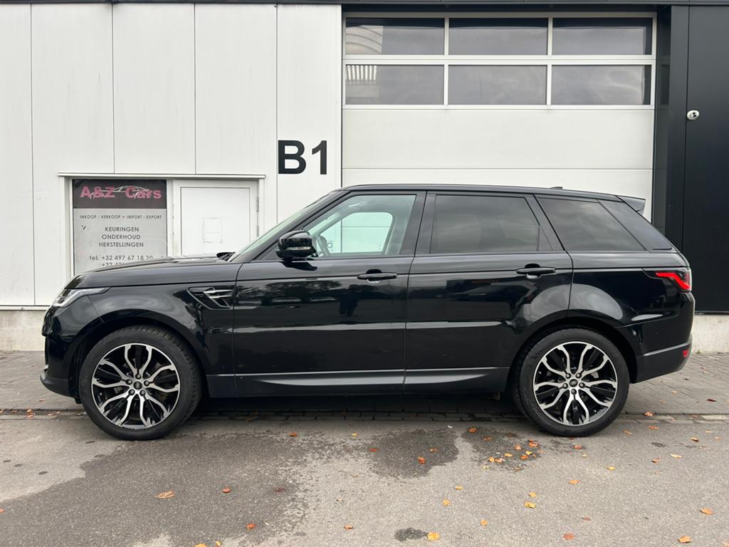 Land Rover Range Rover Sport 2.0i P300 HSE Lichte Vracht, Auto's, Land Rover, Automaat, Zwart, Leder, Bedrijf