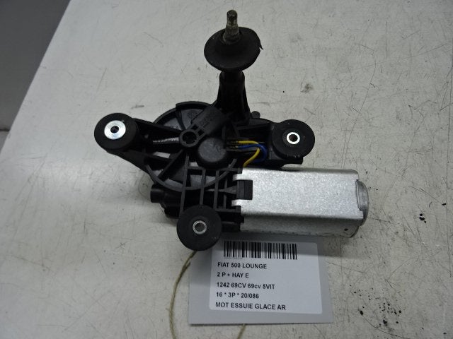 MOTEUR ESSUIE-GLACE ARRIÈRE Fiat 500 (312) (MS2596001371), Utilisé, Fiat