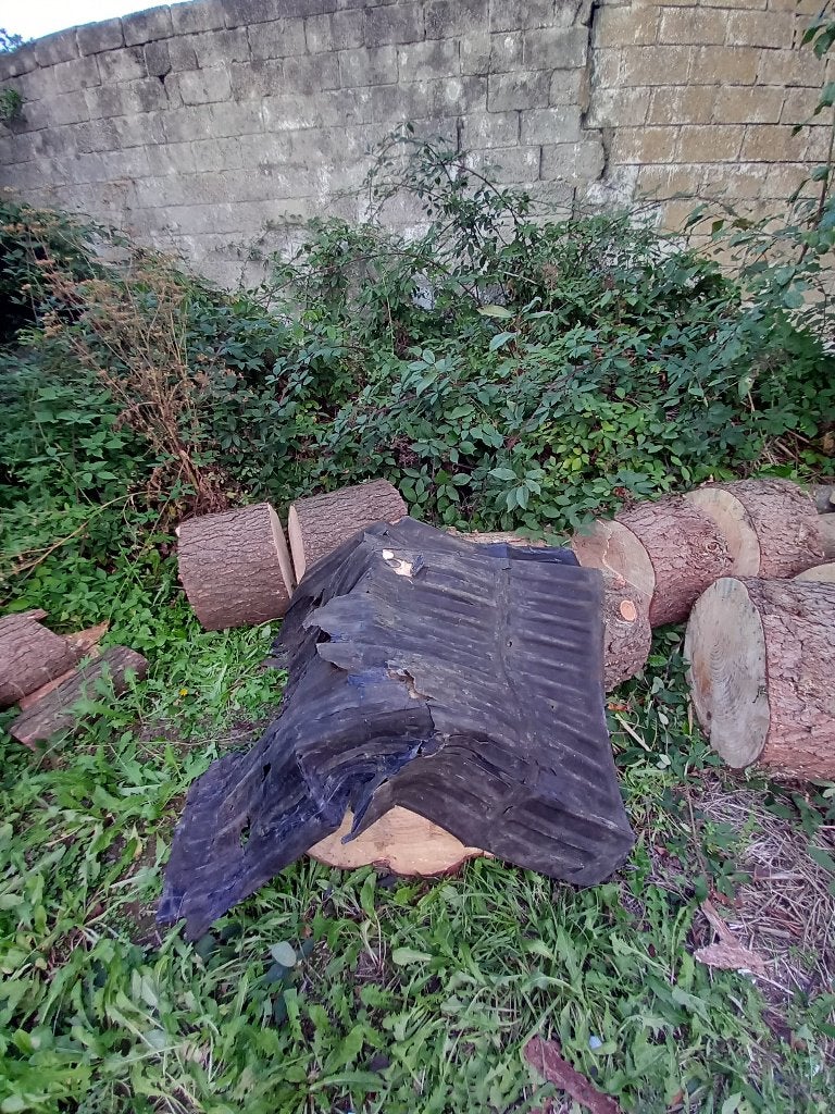 Bois à donner pour chauffage ( Pin ), Tuin en Terras, Minder dan 3 m³, Ophalen, Overige houtsoorten, Stammen