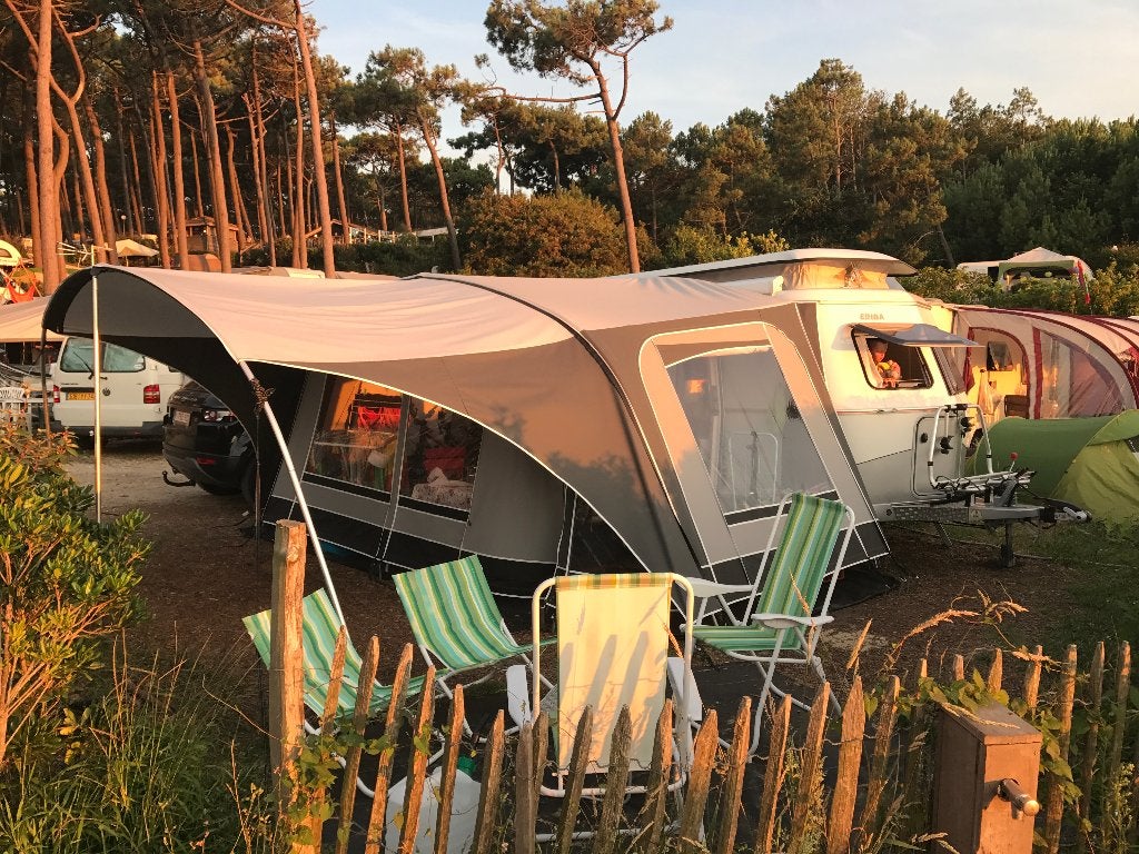 Voortent + luifel Unico Bologna Eriba Touring Troll 530, Caravanes & Camping, Enlèvement, Utilisé, Ten Cate All Season 200g/m2
