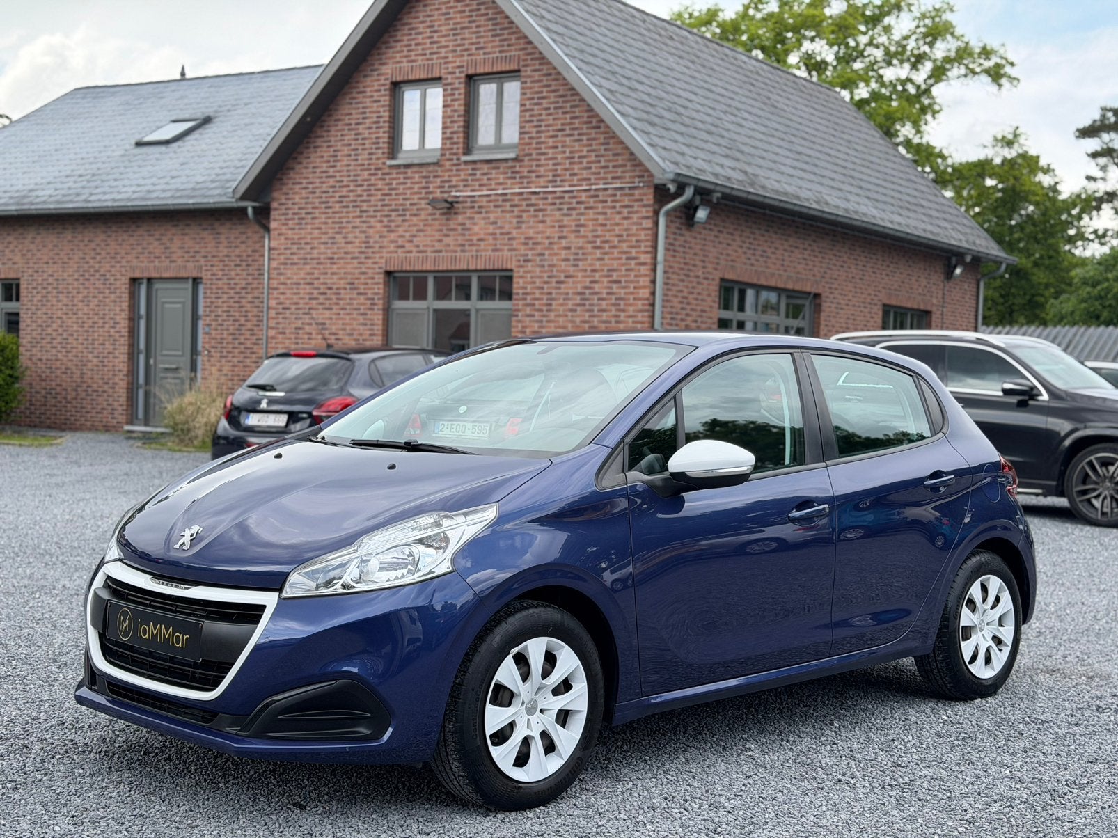 PEUGEOT 208, Auto's, Elektrische ramen, Stof, 50 kW, Blauw