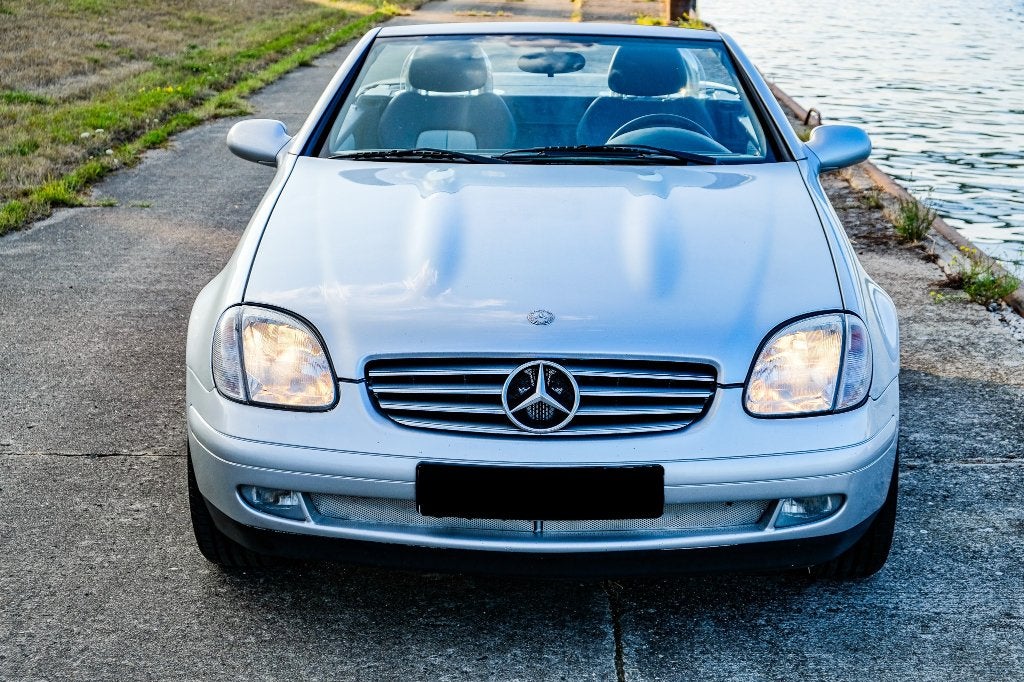 Mercedes SLK 230 Kompressor 1999, Cuir, Argent ou Gris, Achat, Entreprise