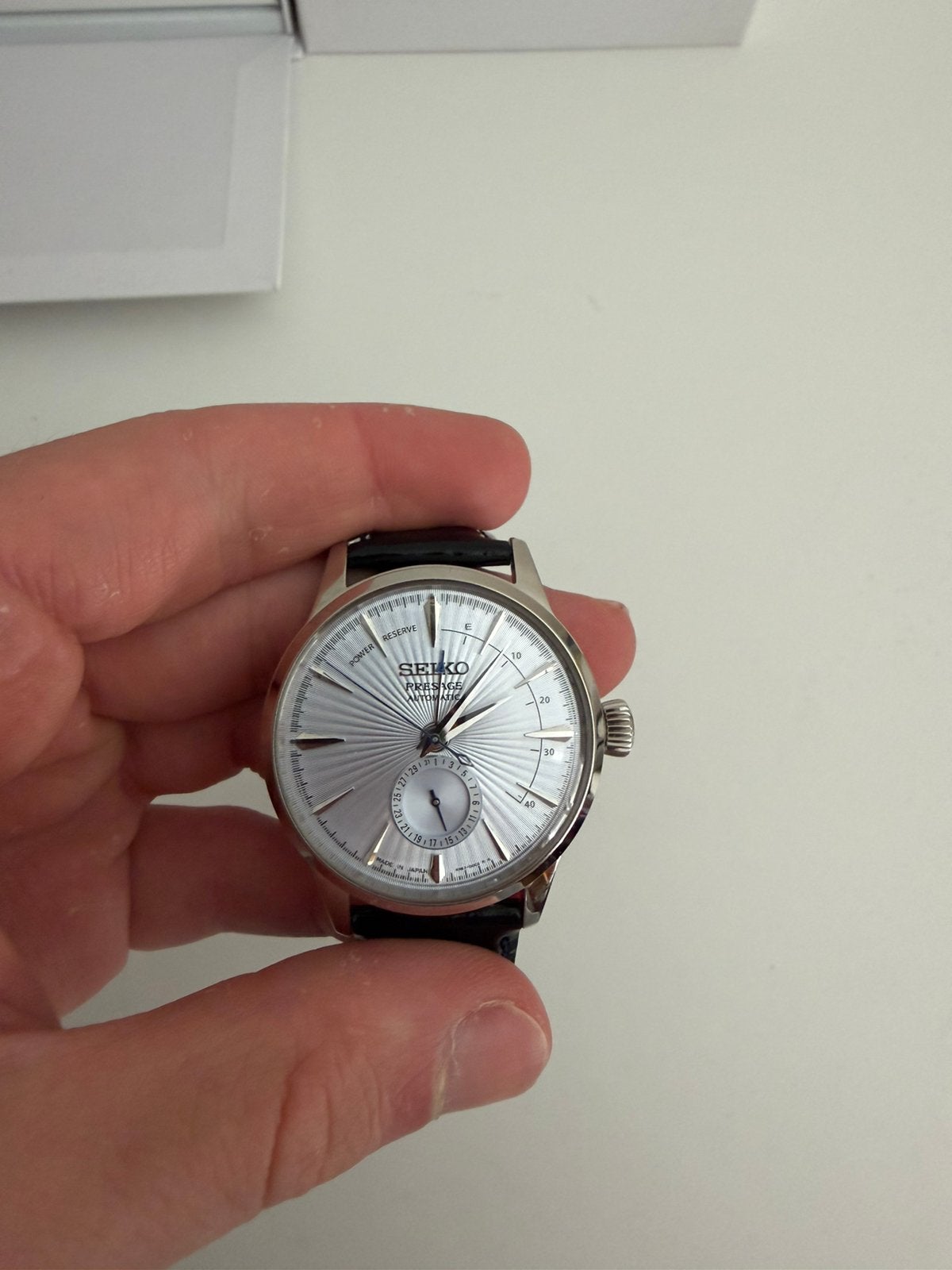 Montre Seiko, Handtassen en Accessoires, Horloges | Heren, Ophalen, Zo goed als nieuw, Seiko