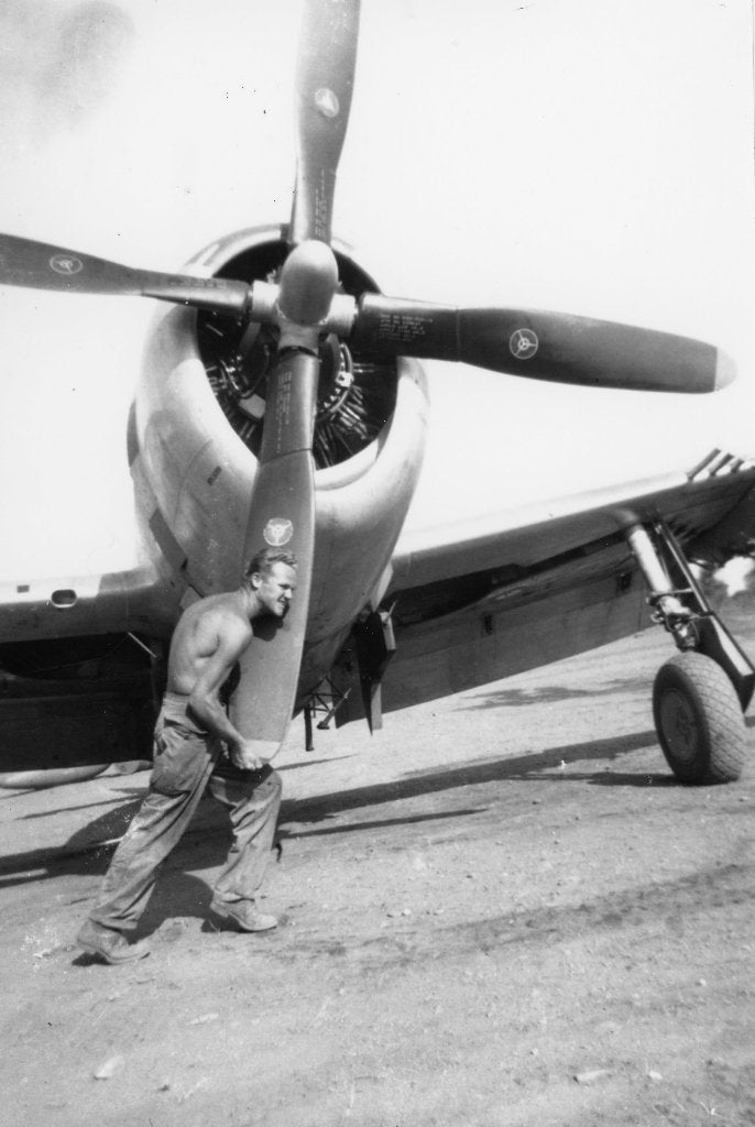 repro-foto - vliegtuig Republic P-47 Thunderbolt - USAAFE, Verzamelen, Militaria | Tweede Wereldoorlog, Verzenden, Luchtmacht